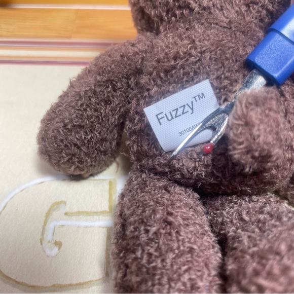 1 BRAND NEW GUND MINI FUZZY PLUSH BEAR ORNAMENT TOY APPROX 4” PRICE FIRM - Picture 8 of 14